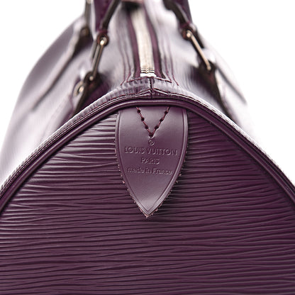 Louis Vuitton Epi Speedy 25 Cassis 6 of 10