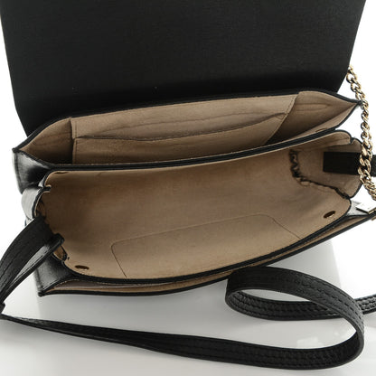 Chloe Suede Calfskin Small Faye Shoulder Bag Black 5 of 6