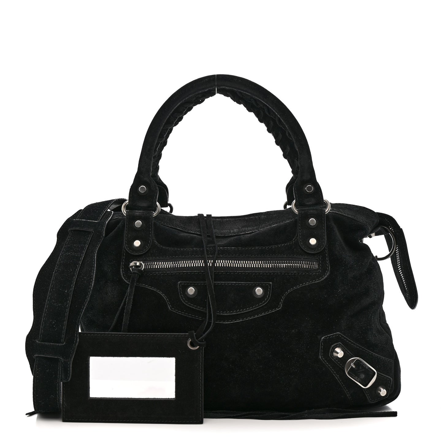 Baby Daim Suede Classic Hardware Town Black