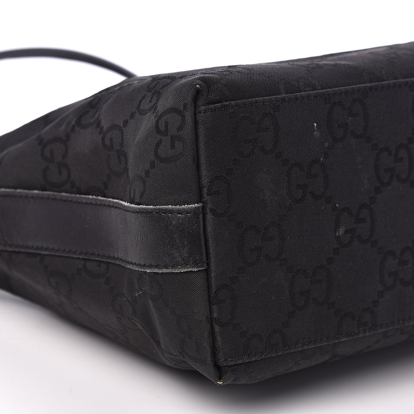 Nylon Monogram Small Hobo Black