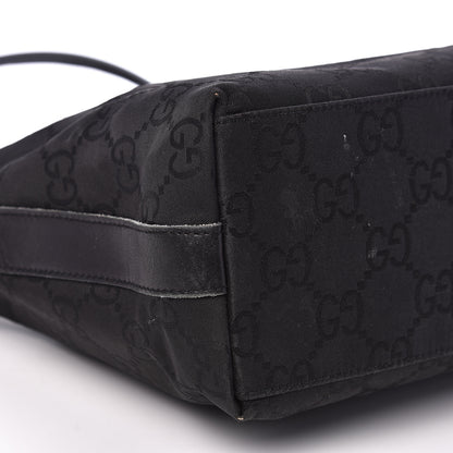 Gucci Nylon Monogram Small Hobo Black 7 of 15