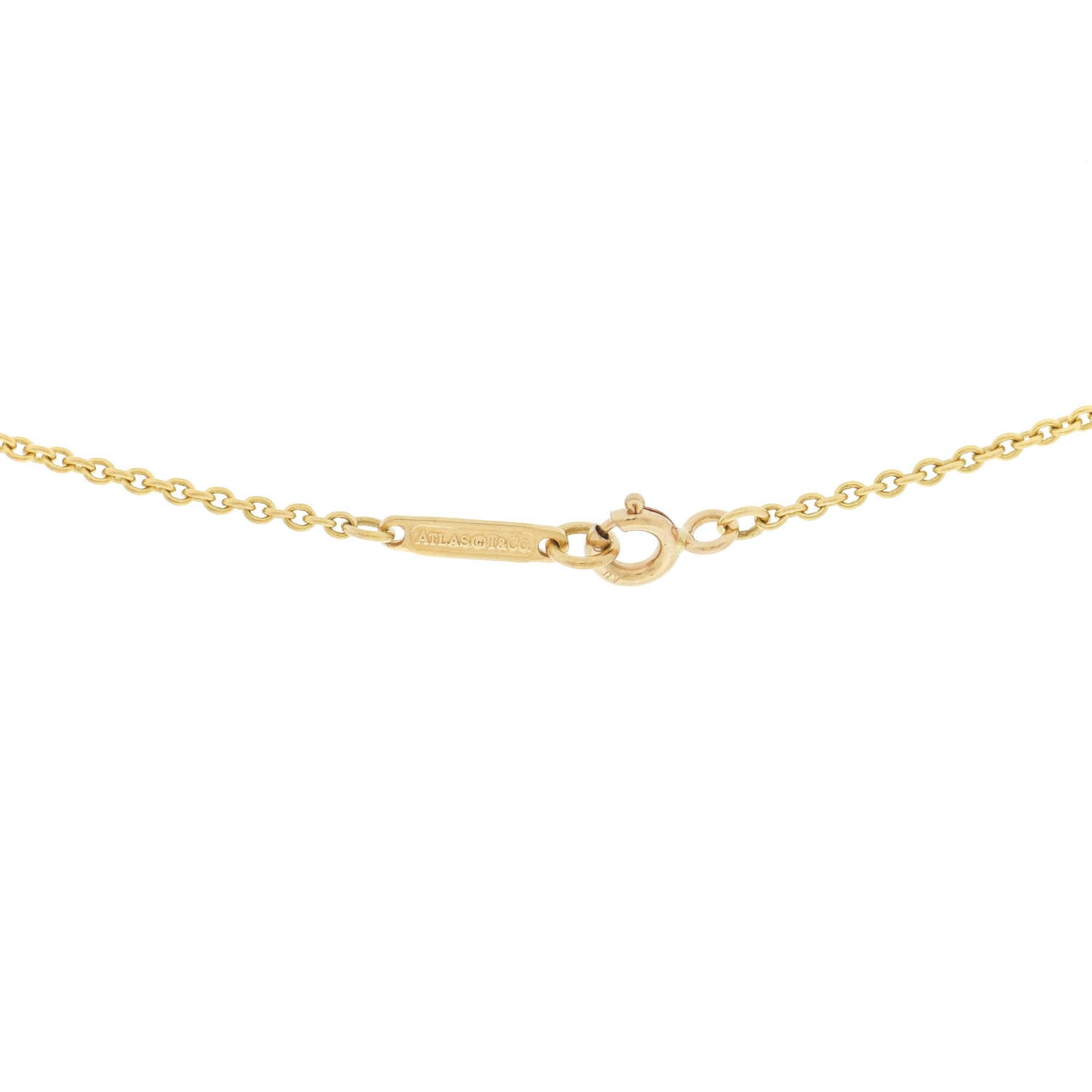18K Yellow Gold Atlas Chain Necklace