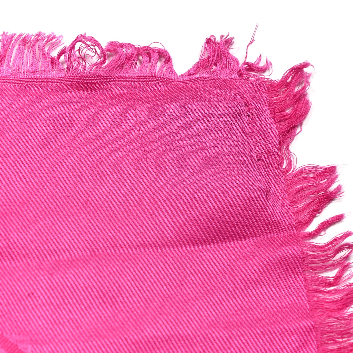 Fendi Silk Wool FF Shawl Fuchsia 3 of 5