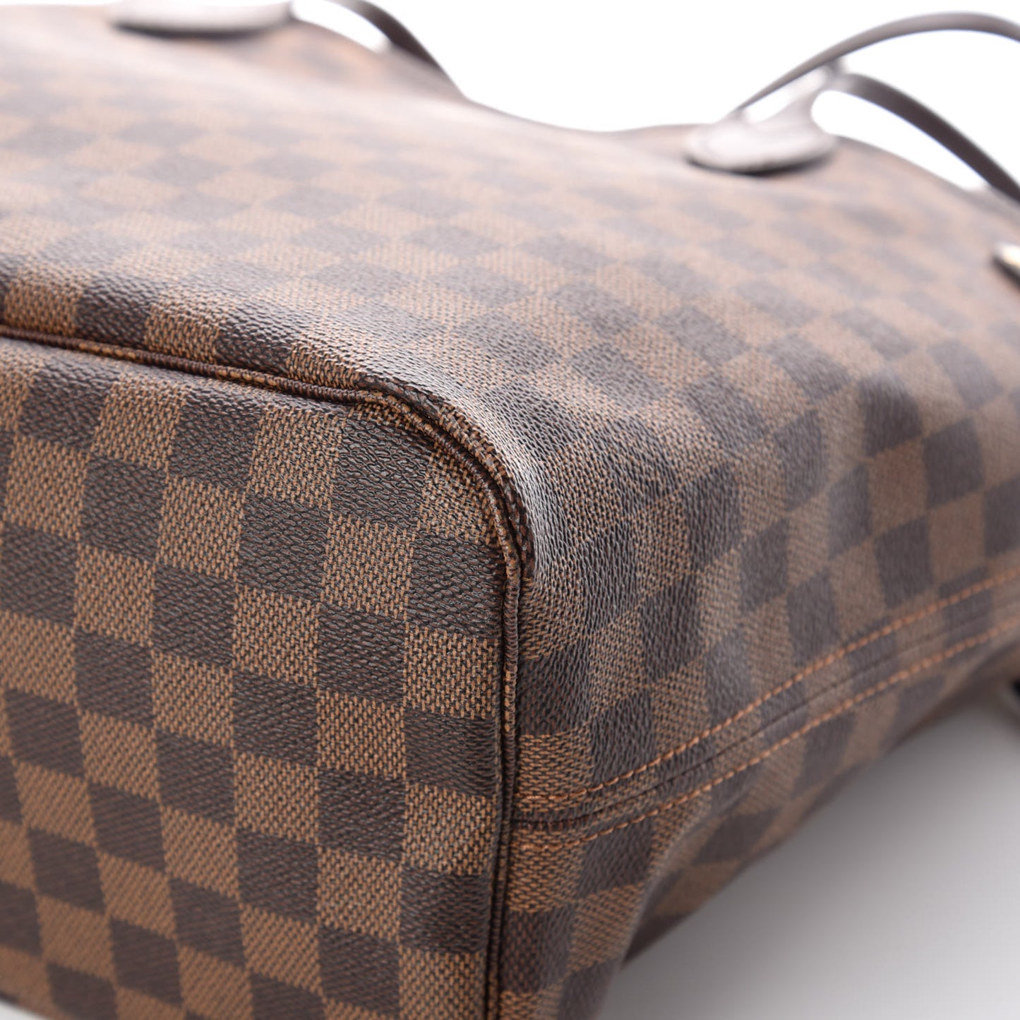 Damier Ebene Neo Neverfull MM Rose Ballerine