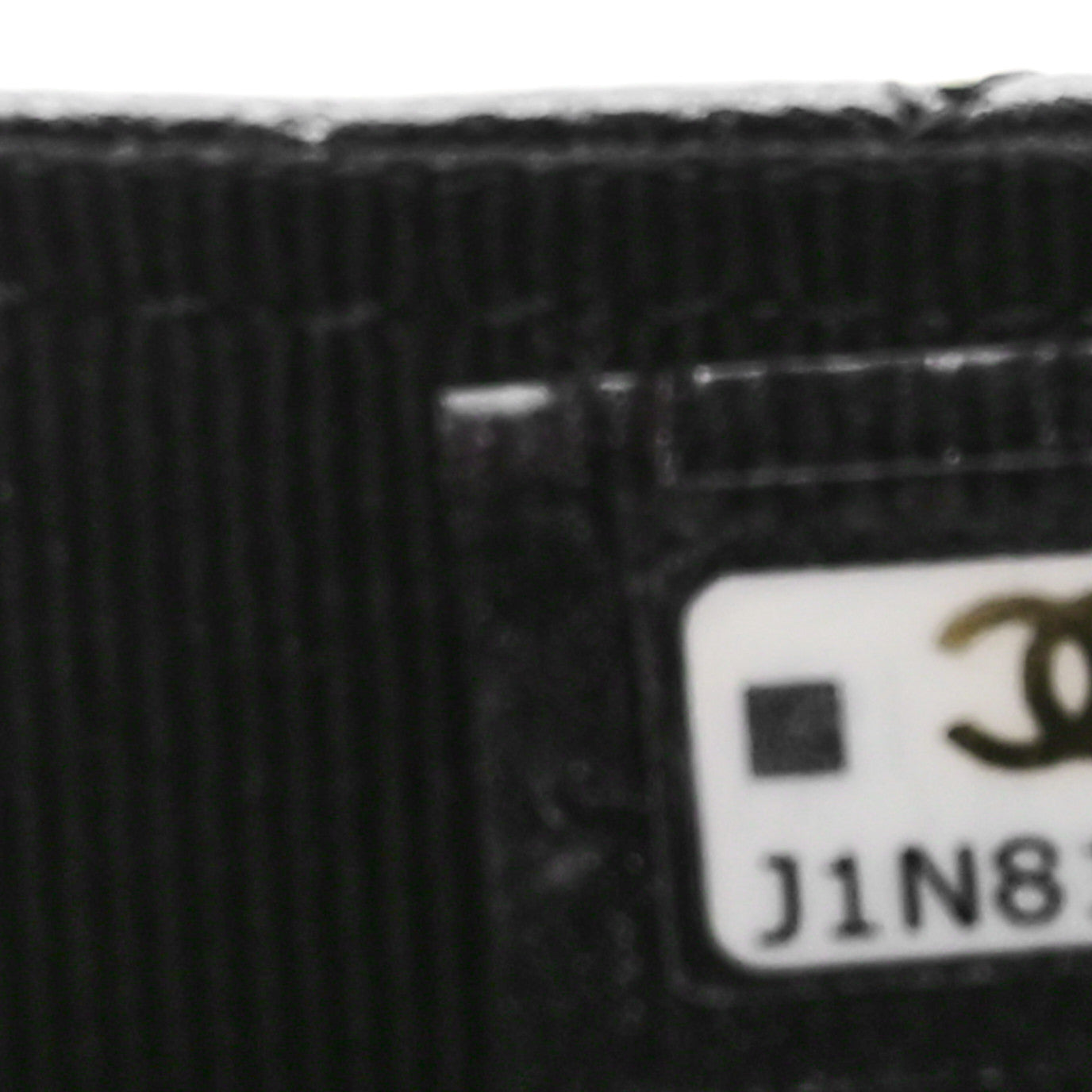 Chanel Lambskin Quilted Pearl Top Handle Clutch With Chain Black 8 of 11