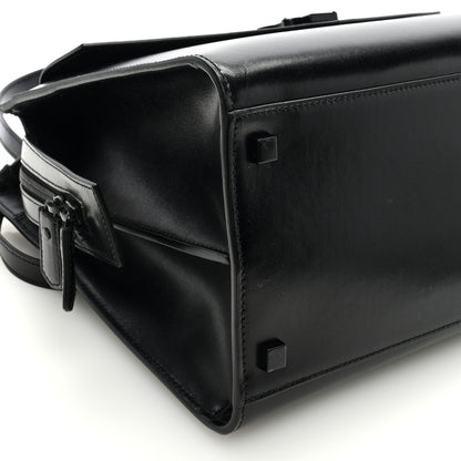 Saint Laurent Shiny Calfskin Medium Uptown Tote Black 7 of 8