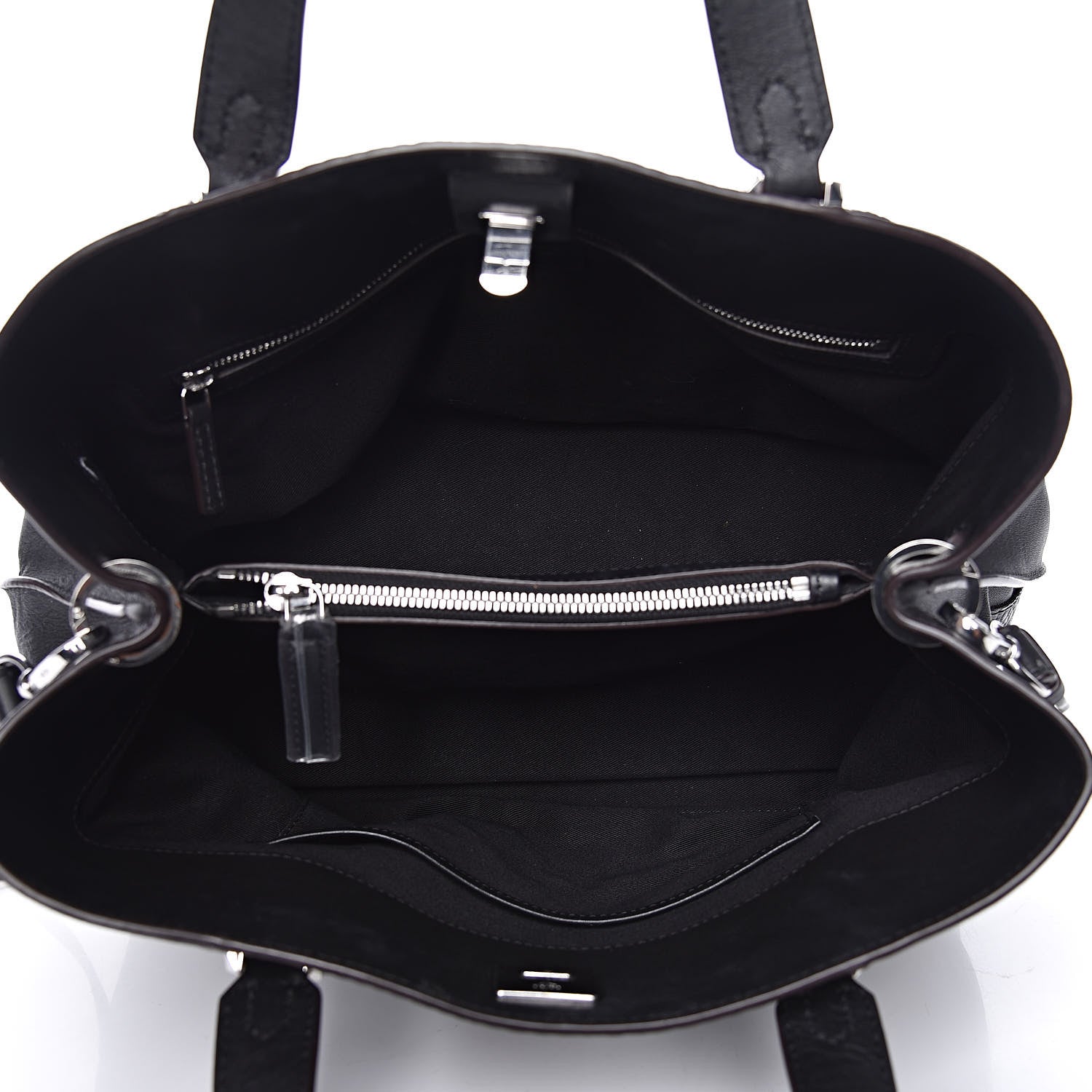MCM Visetos Large Tote Black 6 of 17