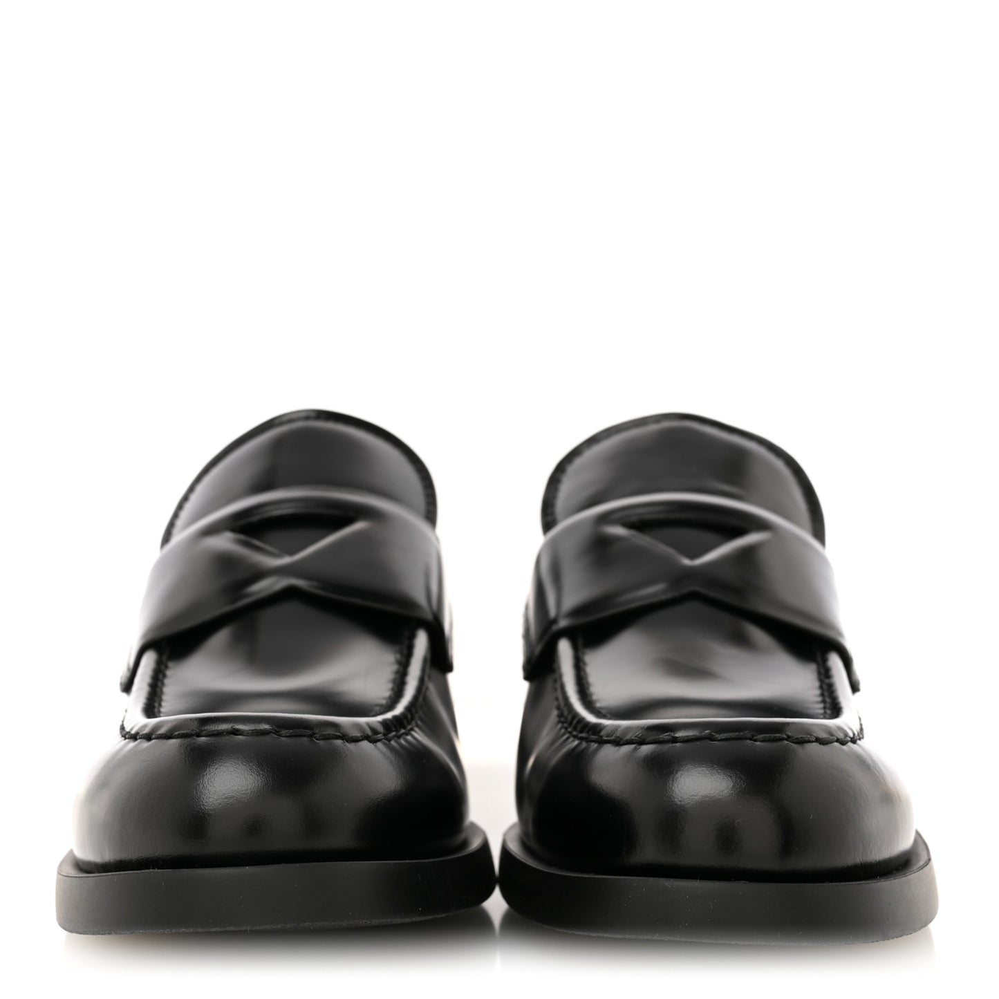 Spazzolato Loafers 40 Black