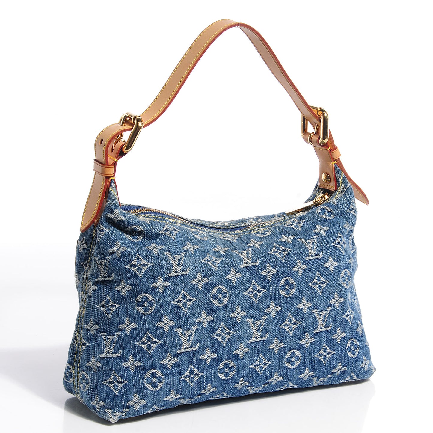 Monogram Denim Baggy PM Blue
