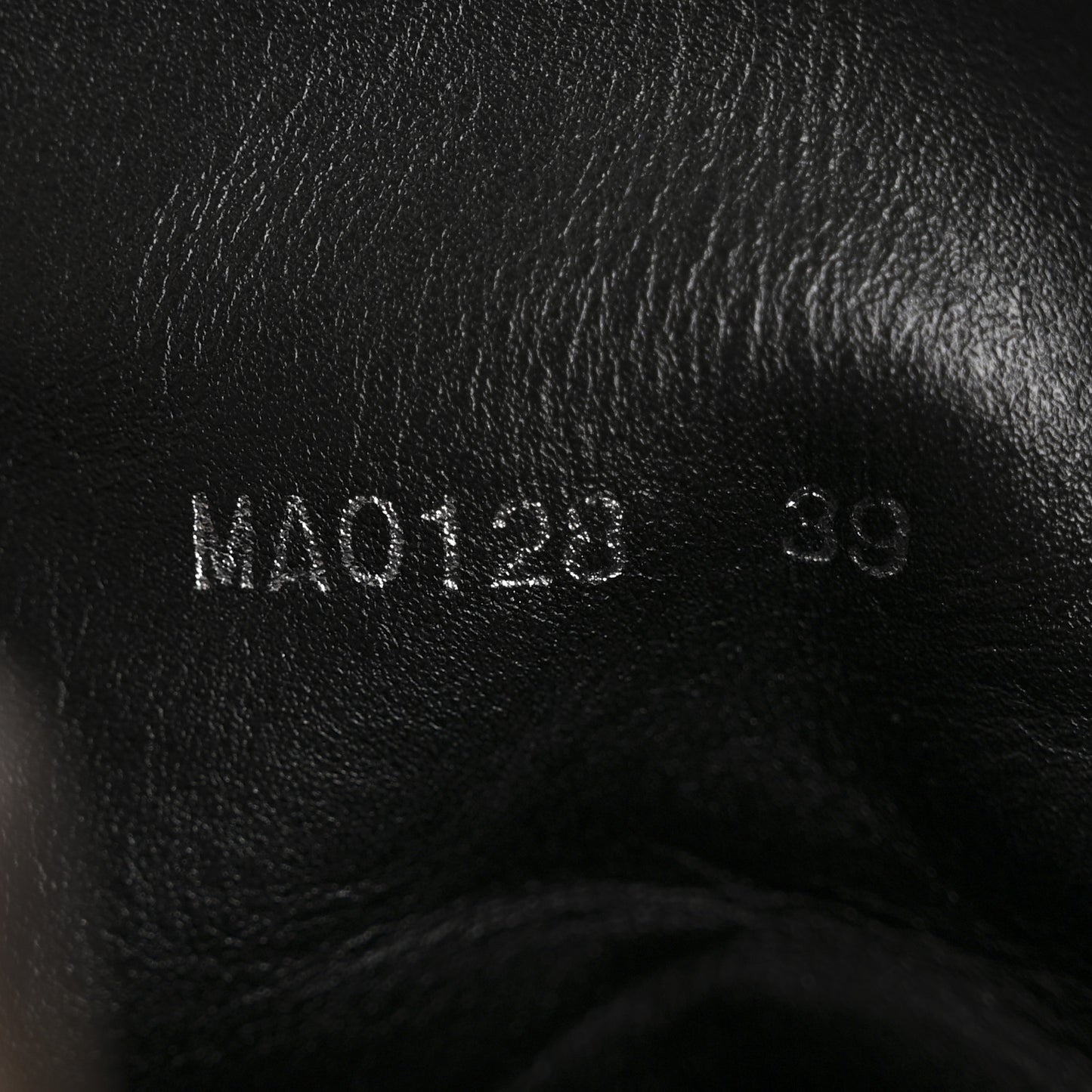 Suede Calfskin Crocodile Embossed Patent Monogram Laureate Platform Desert Boots 39 Black