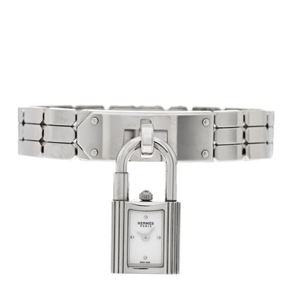Hermes Stainless Steel 16mm Kelly Quartz Watch 1 of 5
