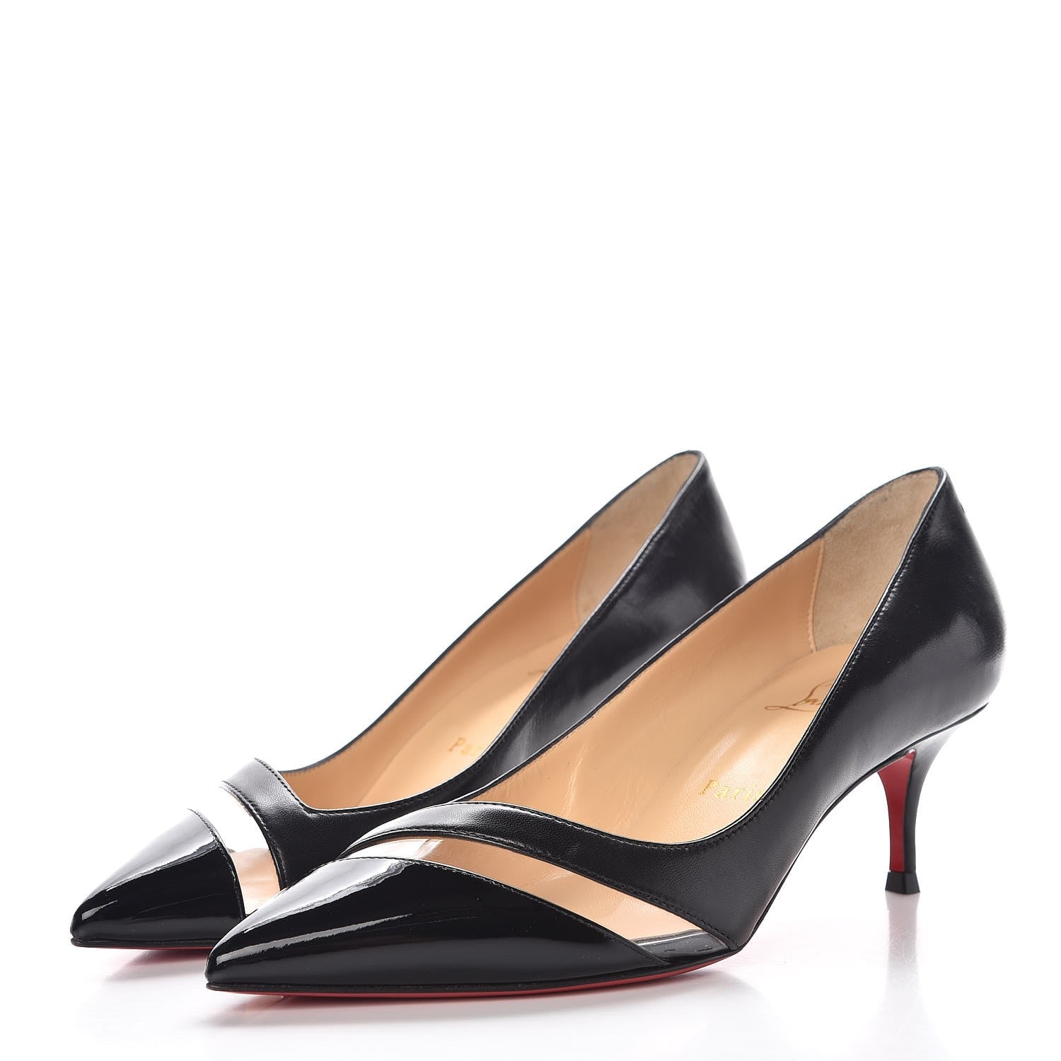 Christian Louboutin Nappa 17th Floor 55 Pumps 36 Black 3 of 9
