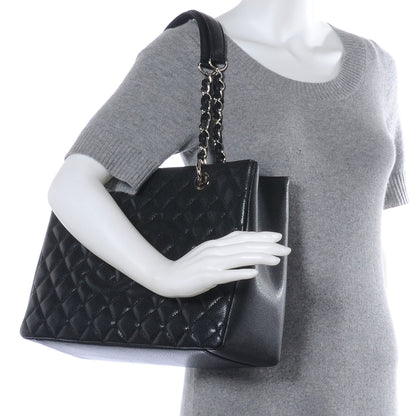 Chanel Caviar Grand Shopping Tote GST Black 2 of 8