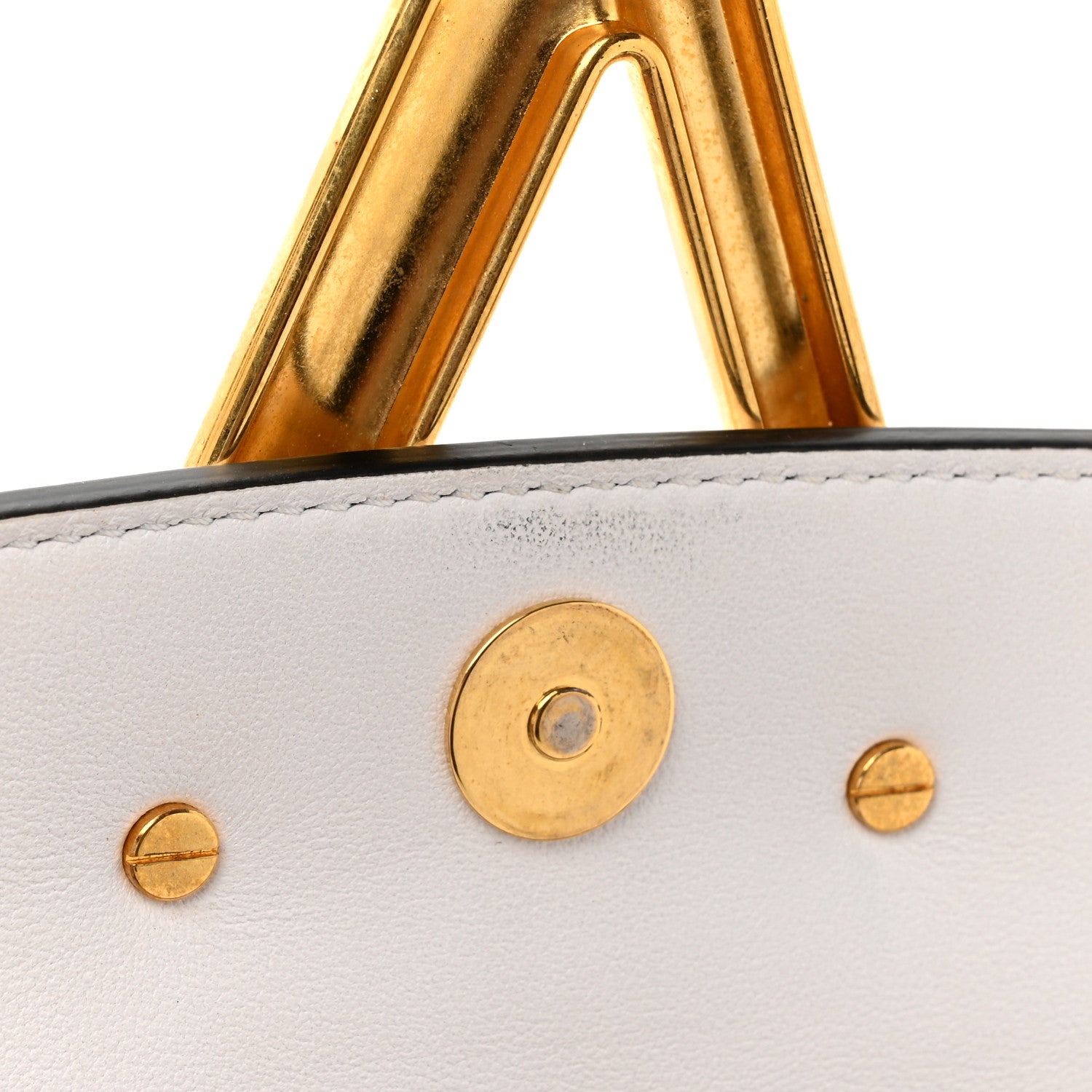 Valentino Garavani Smooth Calfskin Supervee Shoulder Bag Optic White 11 of 15