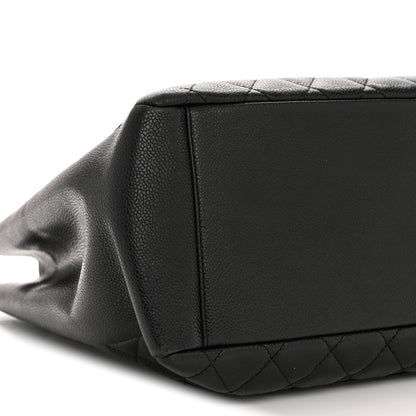 Chanel Caviar Quilted Grand Shopping Tote GST Black 9 of 13