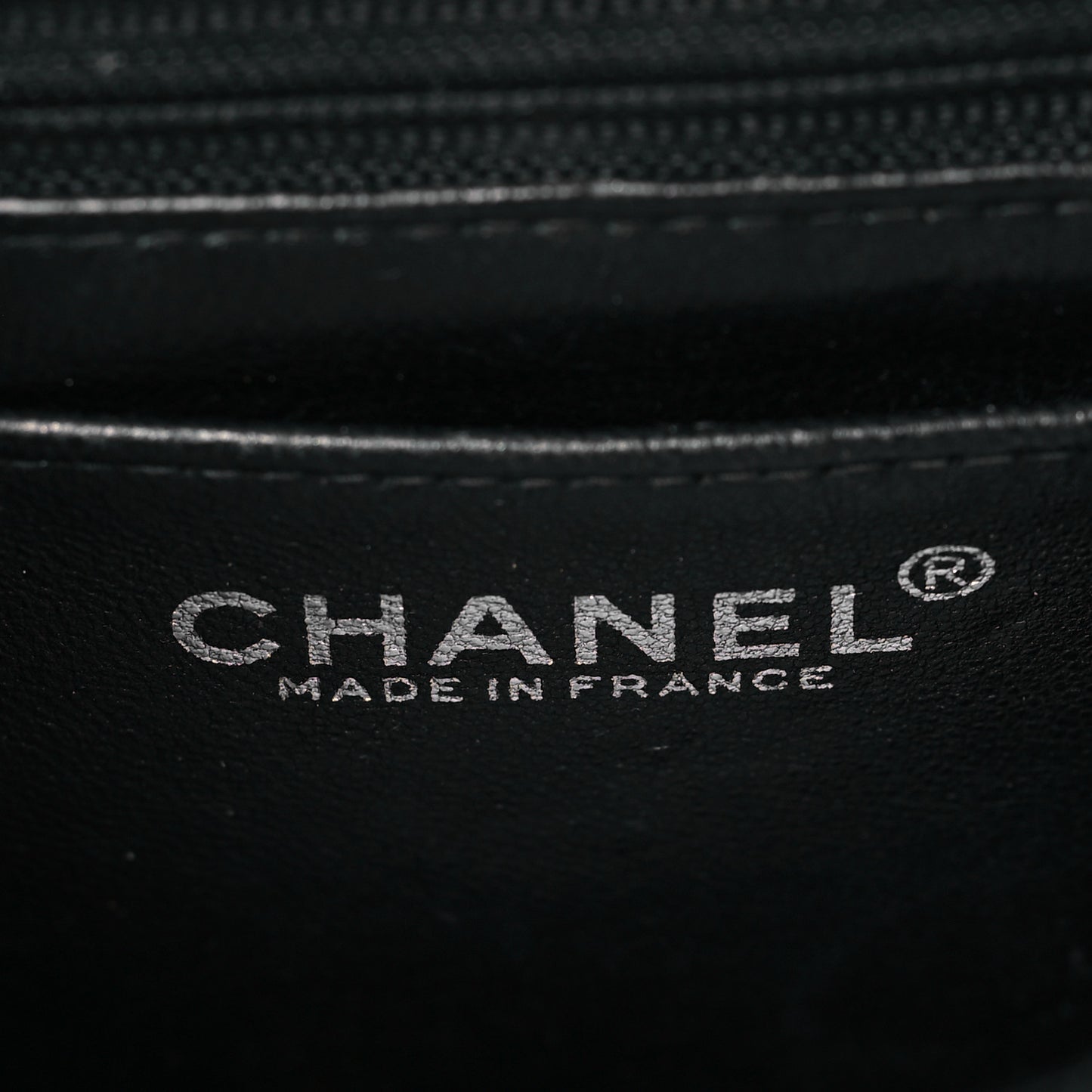 Caviar Quilted Mini Square Flap Black