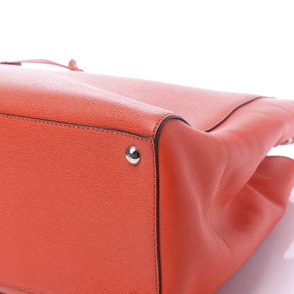 Fendi Vitello Elite Regular 2Jours Tote Papavero 8 of 11