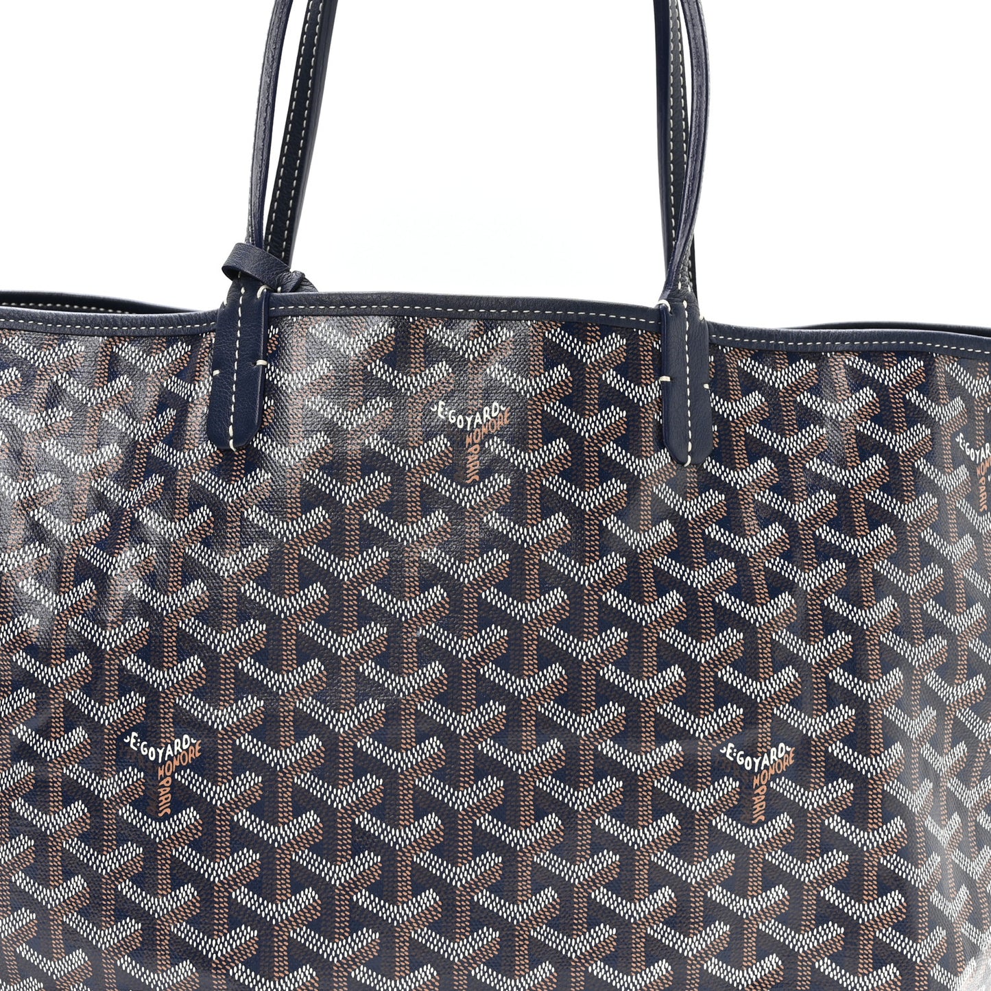 Goyardine Reversible Anjou PM Navy