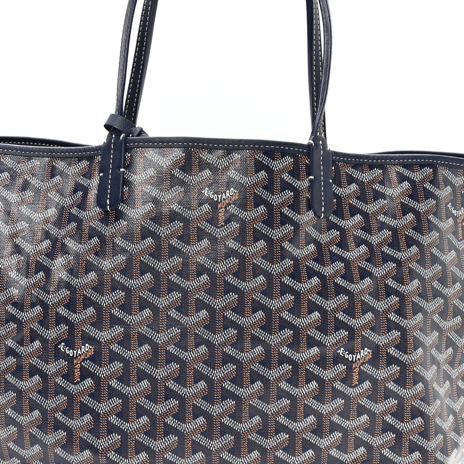 Goyard Goyardine Reversible Anjou PM Navy 13 of 18
