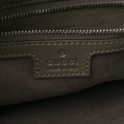Gucci Sakai Be Green Calfskin Diagonal Stitched Small Blondie Tote Craclet Brown 6 of 9