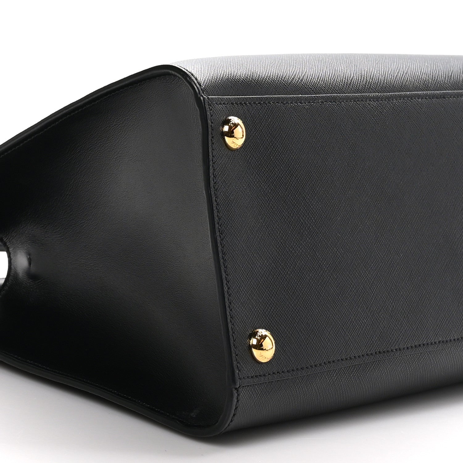 Prada Saffiano Soft Calfskin Tote Black 8 of 9