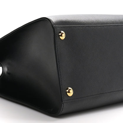 Prada Saffiano Soft Calfskin Tote Black 8 of 9