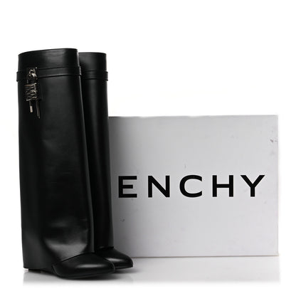 Givenchy Calfskin Shark Lock Pant Boots 40 Black 12 of 12
