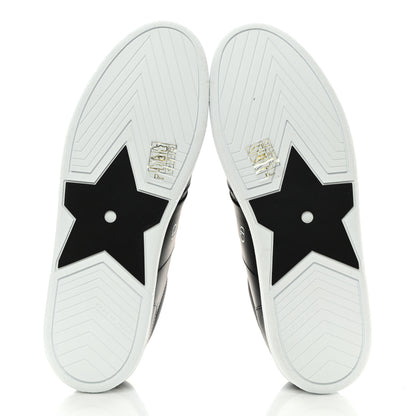 Christian Dior Calfskin Dior Star Ors Low Top Sneakers 39.5 Black 5 of 9
