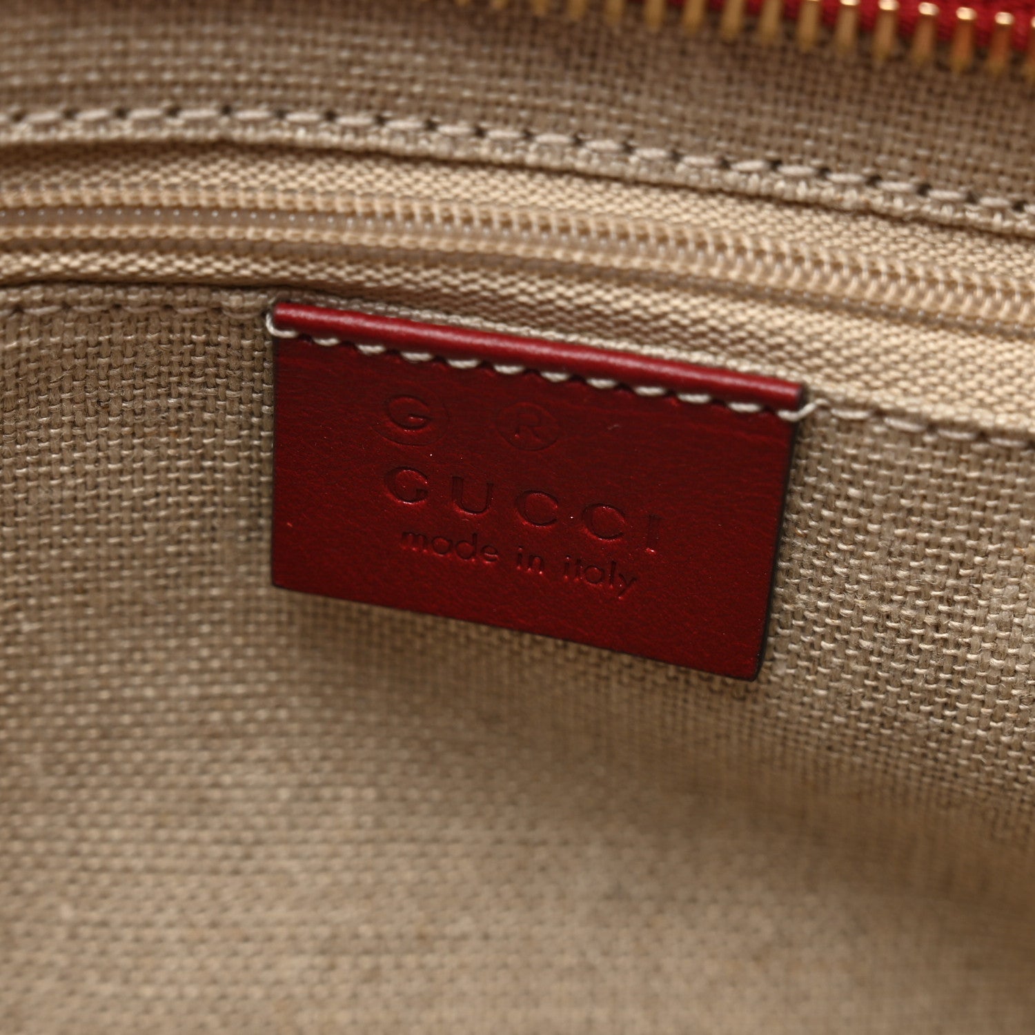 Gucci Microguccissima Flat Crossbody Red 6 of 9