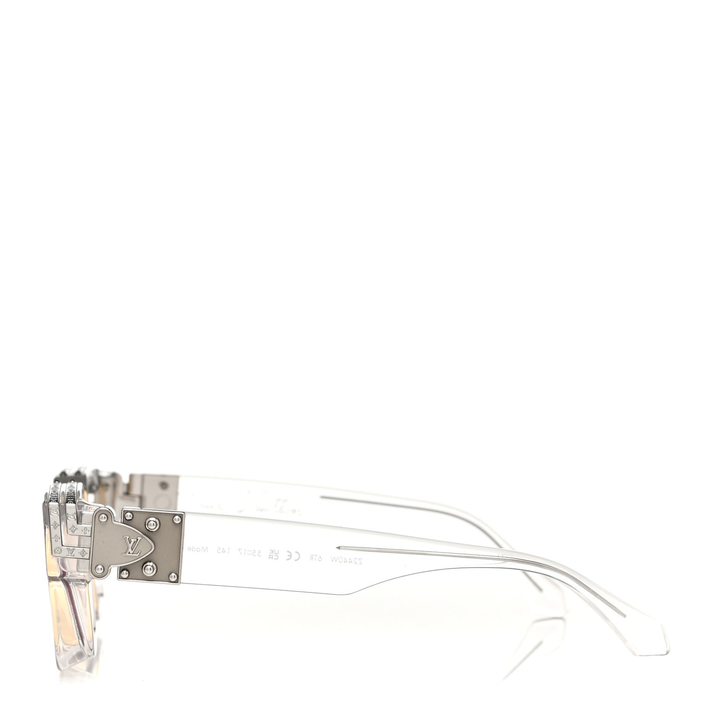 Acetate 1.1 Millionaires Z2440W Sunglasses Transparent Yellow