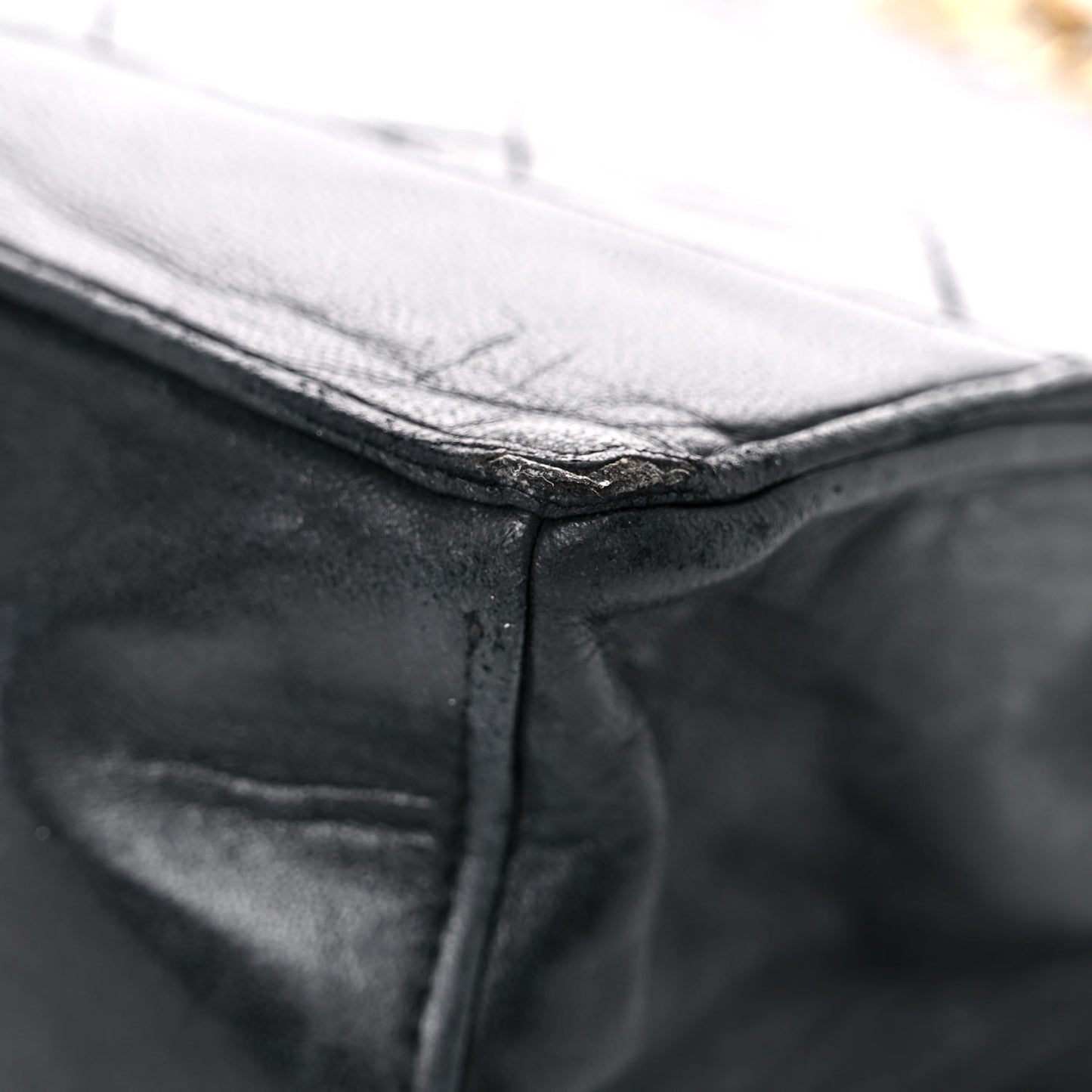 Lambskin Quilted Reissue Flap Black
