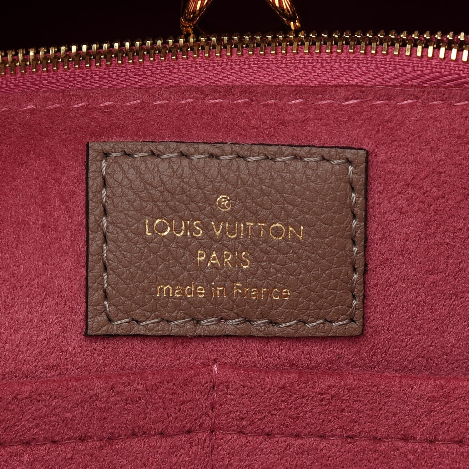 Louis Vuitton Calfskin Monogram Kimono Tote Taupe Glace 6 of 8