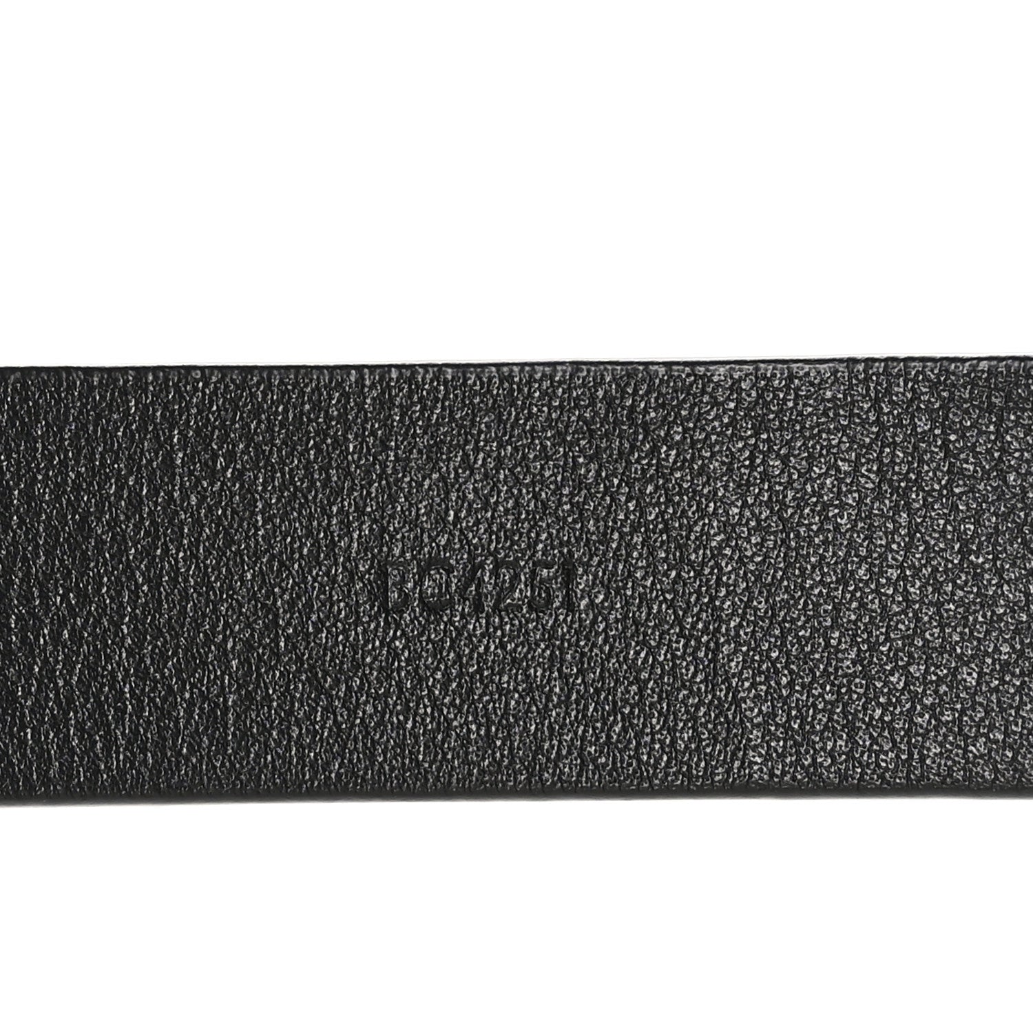 Louis Vuitton Calfskin Embossed LV Initiales Belt 80 32 Black 4 of 9