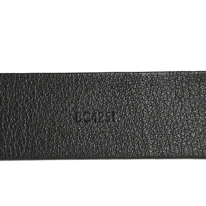 Louis Vuitton Calfskin Embossed LV Initiales Belt 80 32 Black 4 of 9