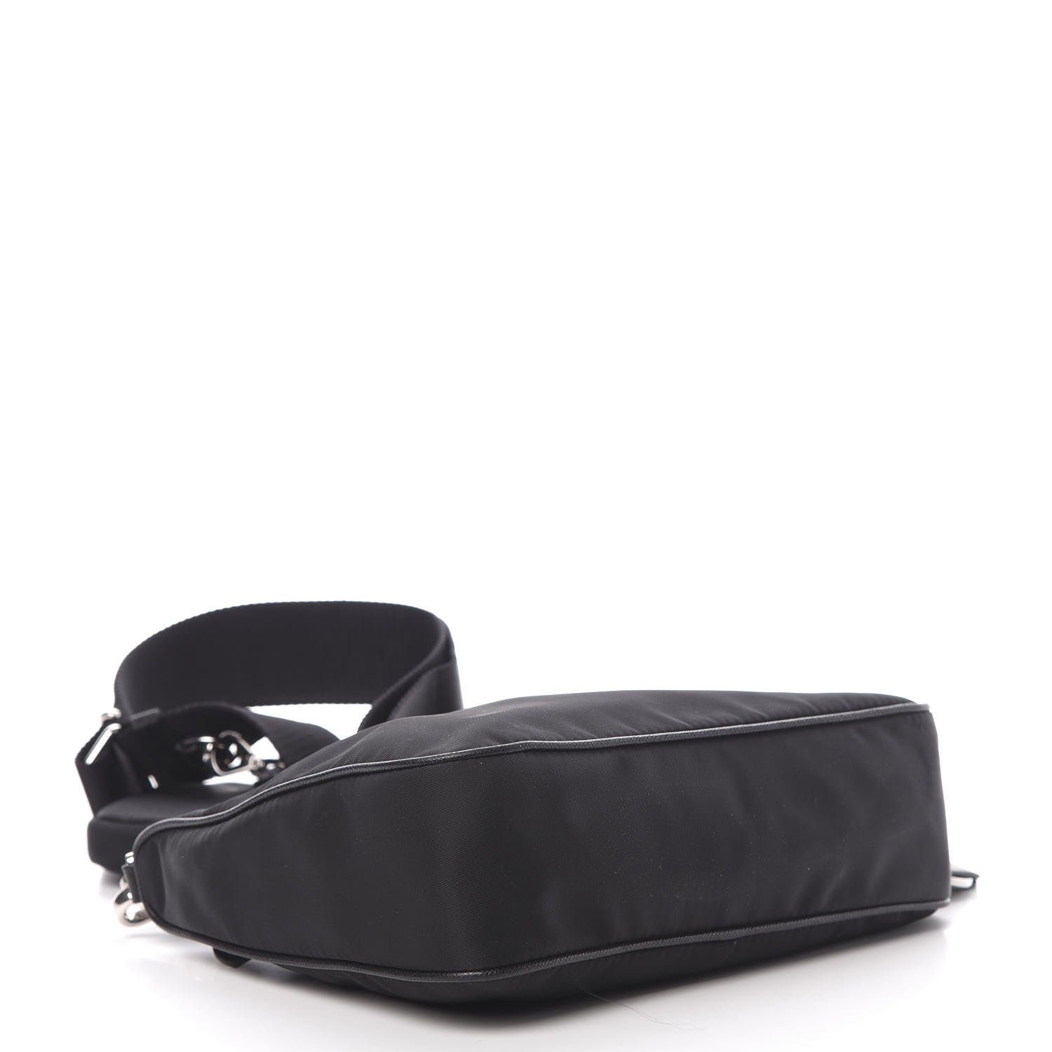 Prada Nylon Re-Edition 2005 Shoulder Bag Black 4 of 10