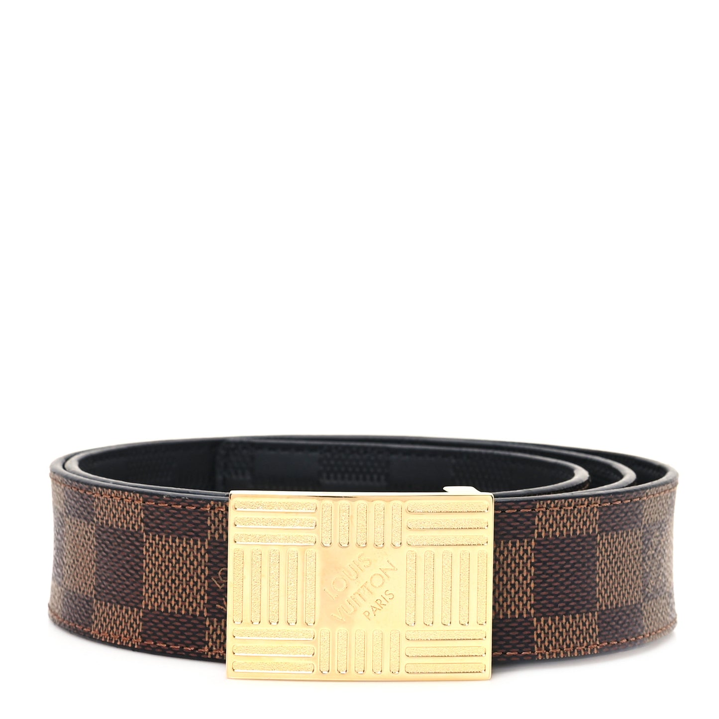 Damier Ebene 35mm Centure Reversible Belt 90 36