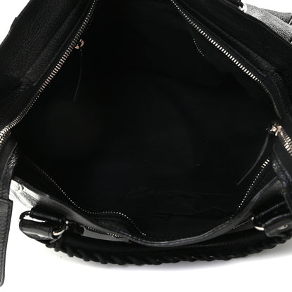 Balenciaga Chevre Silver Metallic Edge Hardware Velo Black 11 of 11