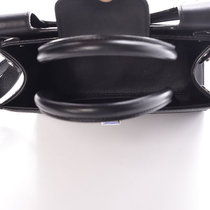 Christian Dior Grained Calfskin Mini Diorever Flap Black 5 of 7