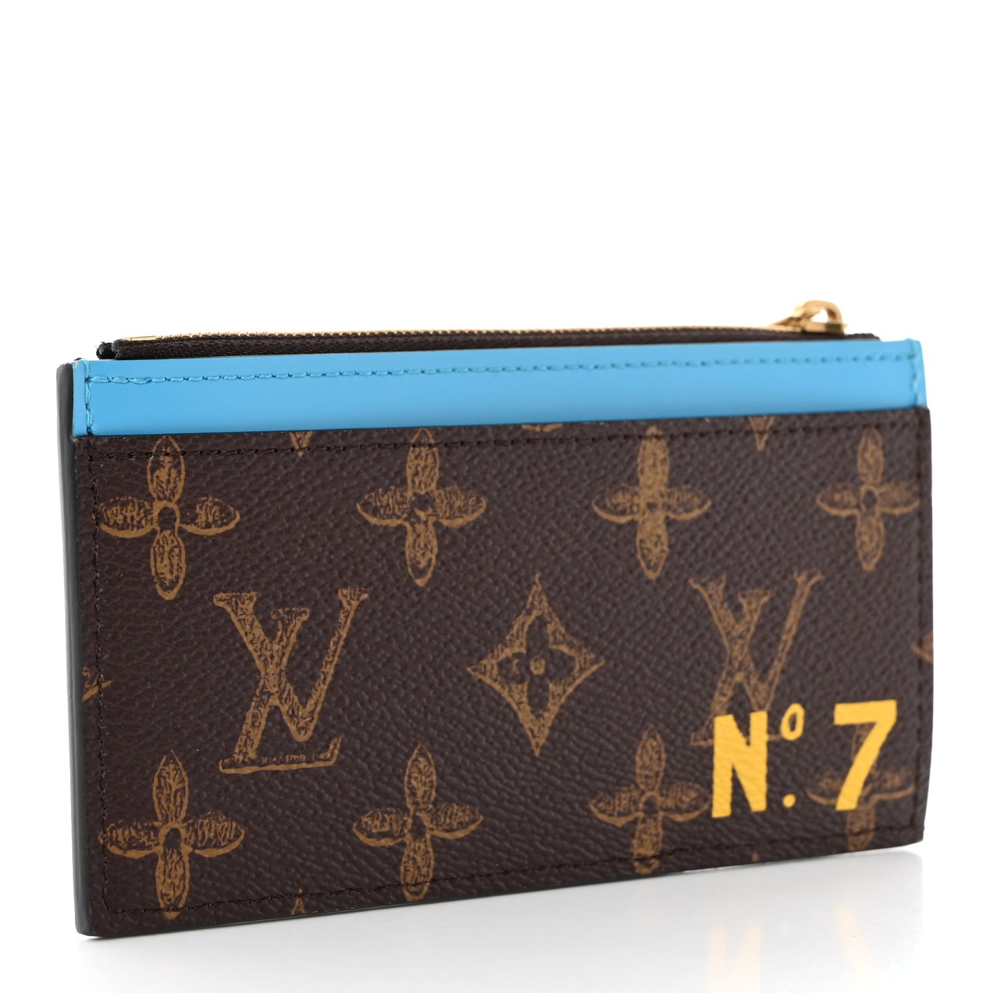 Monogram Vintage Calfskin Trunk L'œil Coin Card Holder