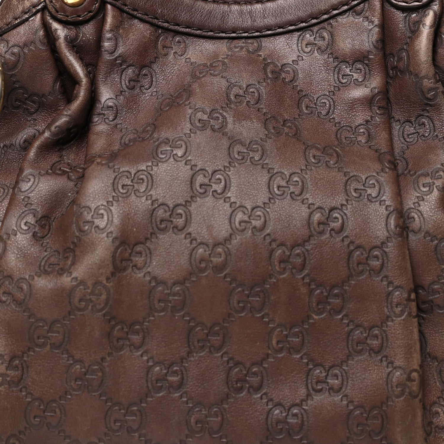 Gucci Guccissima Medium Sukey Tote Brown 14 of 33