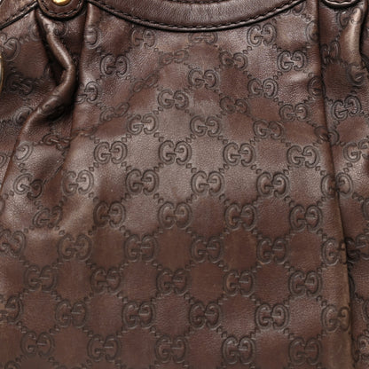 Gucci Guccissima Medium Sukey Tote Brown 14 of 33