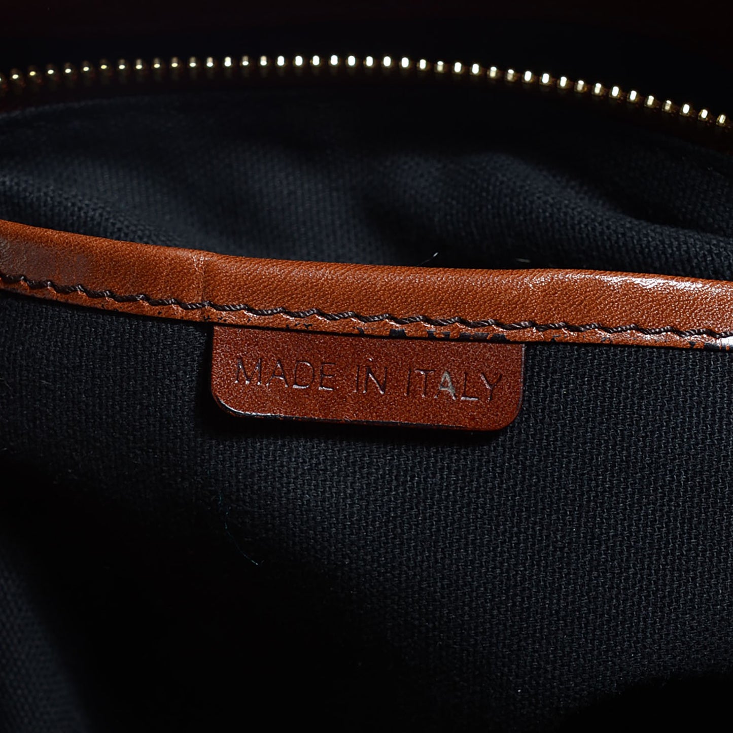House Check Bridle Calfskin Medium Gosford Hobo Dark Tan