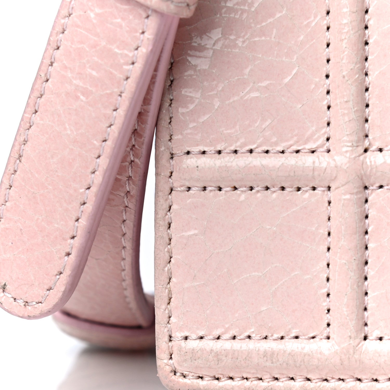 Christian Dior Ceramic Effect Deerskin Small Diorama Flap Bag Pink 16 of 26