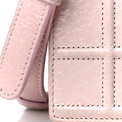 Christian Dior Ceramic Effect Deerskin Small Diorama Flap Bag Pink 16 of 26
