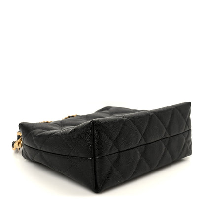 Chanel Caviar Quilted Chanel Way Clutch With Chain Black 4 of 10