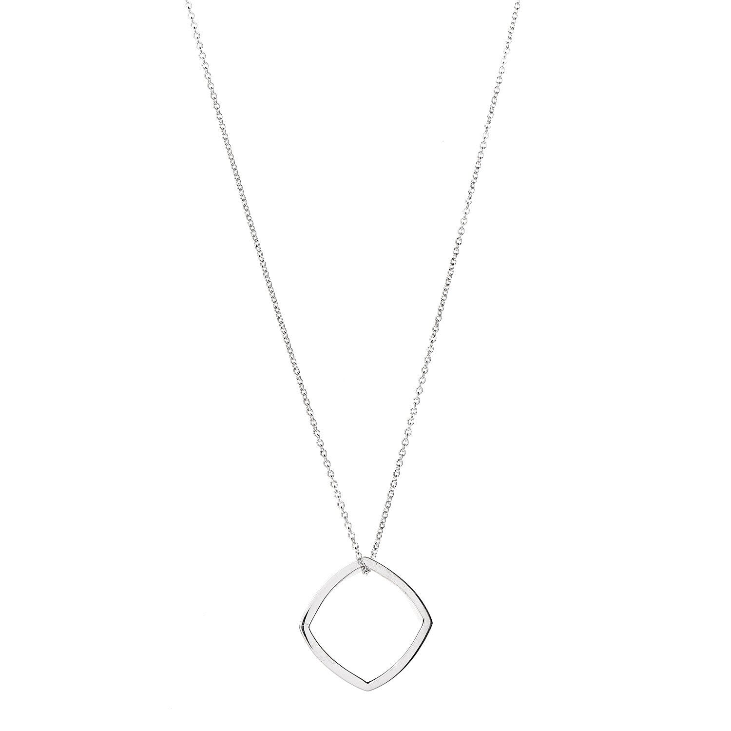 Tiffany Sterling Silver Frank Gehry Torque Pendant Necklace 1 of 7