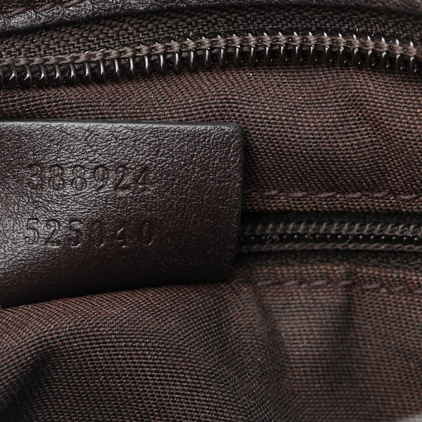 GG Plus Monogram Medium Flat Messenger Bag Dark Brown