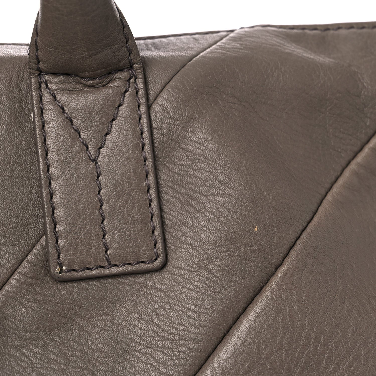 Saint Laurent Calfskin Sac Hamptons Weekender Bag Taupe 15 of 18