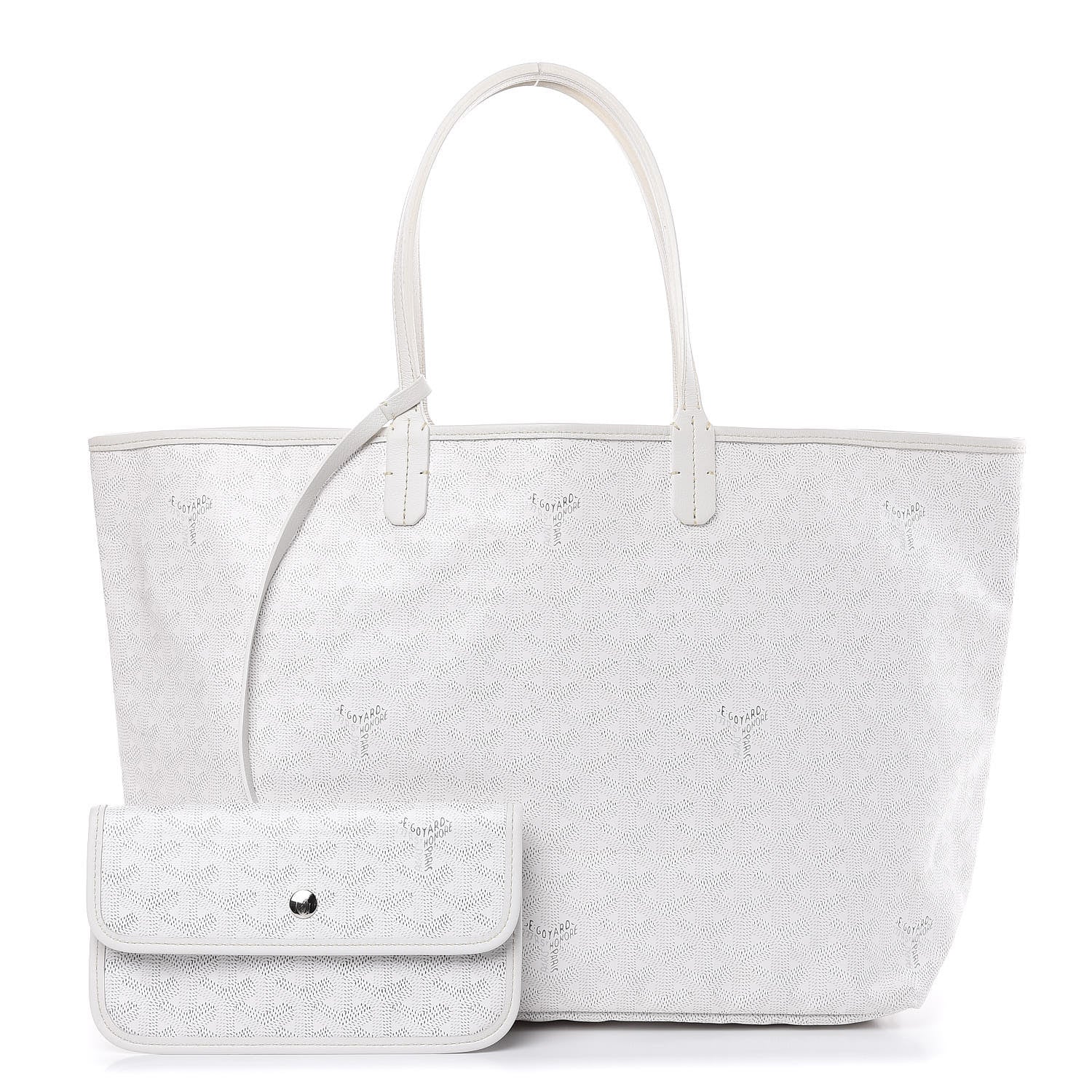 Goyard Goyardine Saint Louis PM White 1 of 11