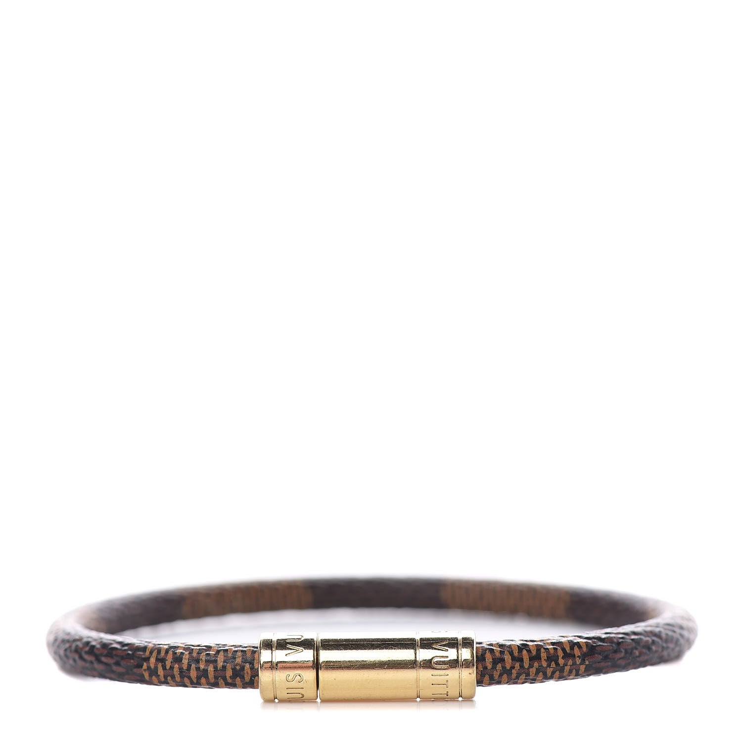 Louis Vuitton Damier Ebene Keep It Bracelet 19 1 of 4